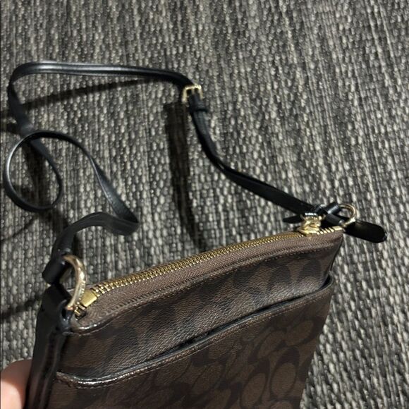 Coach F58309 Signature North South Crossbody Bag - Picture 6 of 9